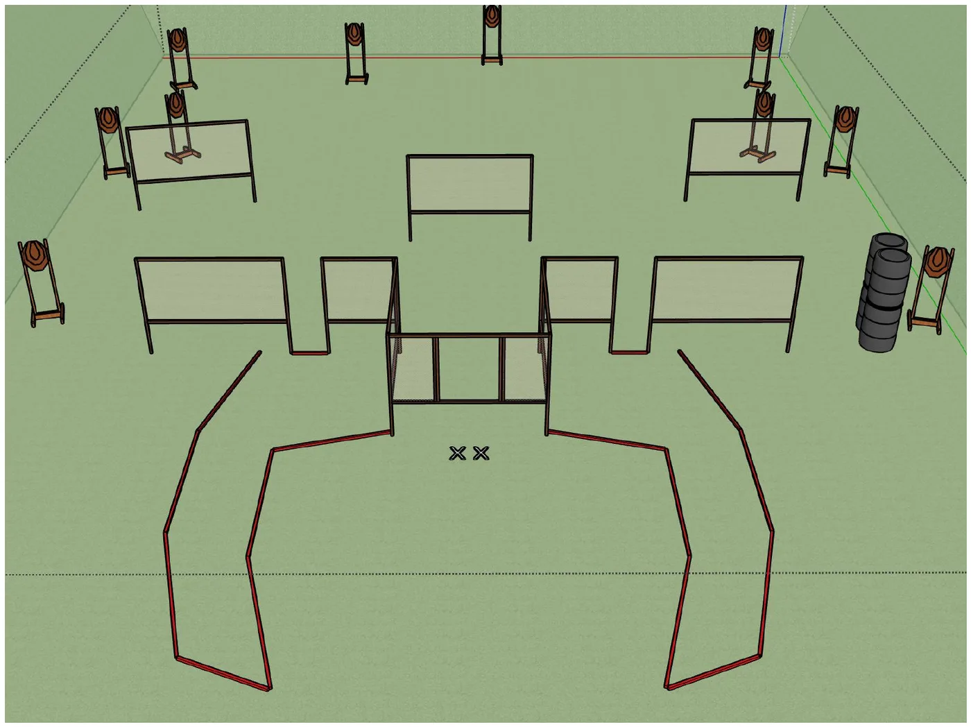 Stage 9 diagram: America the Beautiful